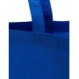Shopper 38x42+15cm in TNT Azzurro. Personalizzabile