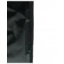 Borsa tracolla 33x30+10cm in Tnt Nero Lucido con pattella personalizzabile